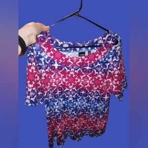 Rafaela size 2x multicolor shirt